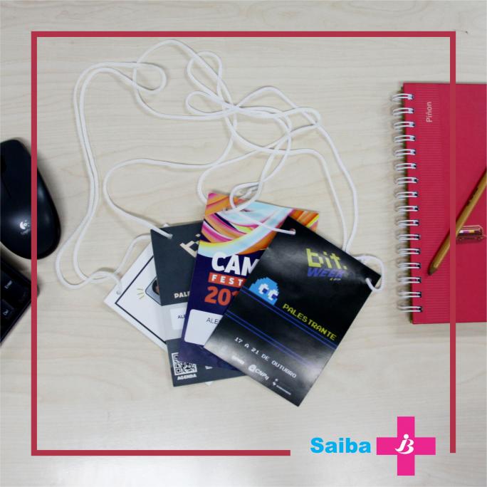 A importância do crachá na organização de eventos