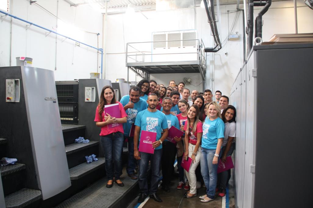 Estudantes da Faculdade Joaquim Nabuco visitam a JB